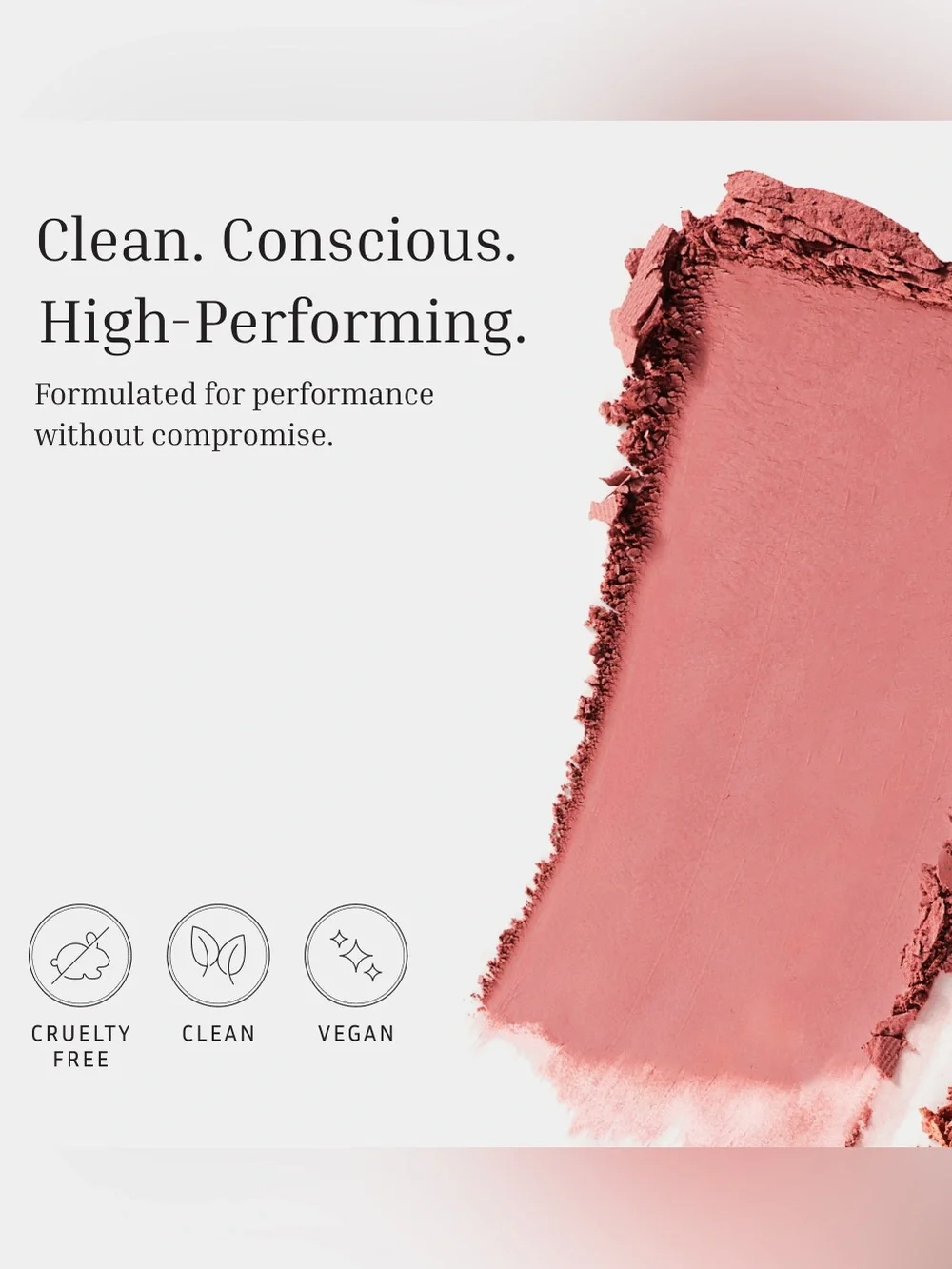 NWT Lithe Sunset Blush Quad Palette